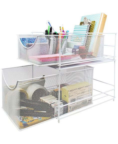 clip together metal mesh storage boxes|sorbus mesh cabinet organizer.